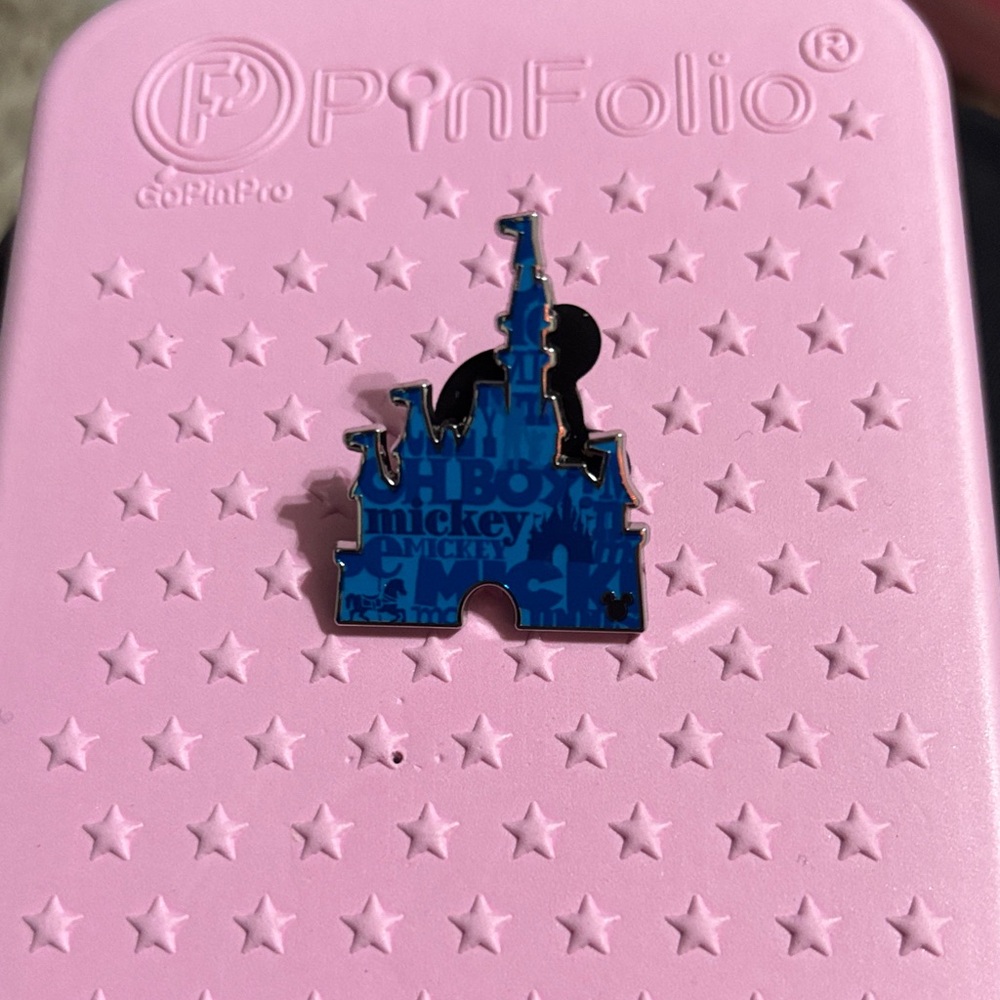 Oh Boy Mickey Disney Castle Pin